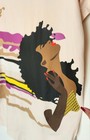 Adidas Originals Tshirt Dress Graphic Print 3-stripes Streetwear Women s Size 12