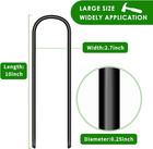 Trampoline Stakes U Shaped Anchors Heavy Duty Metal - Long Trampolines Ground Wi