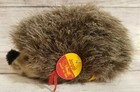 Vintage Steiff Joggi Plush Hedgehog Stuffed Animal Germany Brown 6  Tag Button