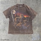 Vintage Wolf Pack Comfort Tee Shirt Retro Animal Lover Gift