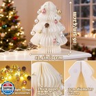 16 5 Inch White Christmas Tree With Lights Paper Christmas Tree X
