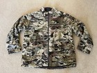 Set Of Mens Under Armour Storm Grit Barren Camo Jacket And Bibs 2xl