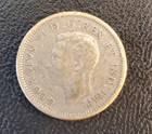 1944 Canada Silver Dime 10 Cent George Vi Canadian Ten Cents Coin