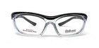 Onguard Safety Rxable Eyewear Og-220s Black Clear Goggles Large 58mm Small 55mm