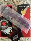 Spyderco Purple Endura Plain Edge Blade C10fppr Vg10 Japan Pocket Knife Free S h