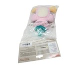 New Wubbanub Pink Owl Infant Pacifier Plush 0-6 Mo Fisher Price Baby Nursery