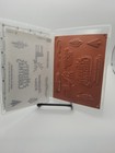 Stampin  Up  Merry Mistletoe Rubber Stamp Set     Christmas Stamp - Never Used