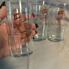 3 Vintage Schlitz Beer Glasses  Tavern Advertising Man Cave Home Bar Decor