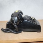 Western Electric 500 Rotary Phone Bell System Black Vintage Desk Telephone Usa