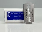 Crystal Platinum Coated Double Edge Safety Razor Shaving Blades Made In Israel