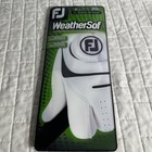 5 Pair Of Footjoy 66146 Men s Weathersof Golf Glove  Medium - White