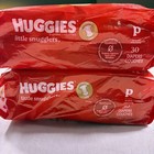 Huggies Little Snugglers Diapers Size P 30 Count Pack Of 2 Newborn Baby