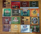 Lot Of 100 Different Beer Labels Midwestern Usa Variety Several Breweries