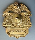 Obsolete Vintage California Department Of Corrections Hat Badge