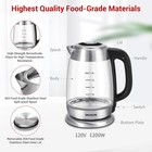 2 Year Warranty  glass   1 8 Liter  Auto Shut-off   Boil-dry Protection 