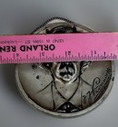 Rare 1920   s Ignacy Paderewski Pianist Polish Prime Minister Heavy Metal Plaque