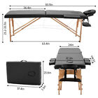 Massage Table Massage Bed Spa Bed 84  Long Portable 2 3 Folding W  Carry Case