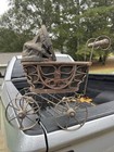 Antique Wicker Doll Carriage Vintage Victorian Buggy Stroller Wood Metal