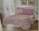 Hotel Collection Bamboo 1800 King Super Soft Wrinkle Free Purple Floral 6pc Set