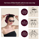 Heatless Curler Heatless Curls Hair Curlers To Sleep In Hair Roller Hair Curlers