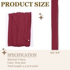 3 8  6yard Piping Trim Bias Tape Cotton Folding Binding Tape Cord  Wine Red