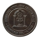 Vintage Masonic Zerubbabel Chapter No  162 - Pittsburg  Pa -choc Bn - Ec 10143