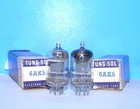 6ak5 Nos Tung-sol Radio Vintage Amplifier Audio Vacuum Tubes 2 Valve Tested 5654