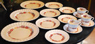 Vtg Set 3 Spode Rose Briar 5 Piece Place Settings  15 Pc Total  England Old Mark