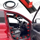 5m 16 4ft Self Adhesive Rubber Pvc Door Window Insulation Sealing Strip - Black