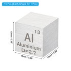 15pcs Element Cube 10mm Density Cube High Density Element Cube Unique Metal Cube
