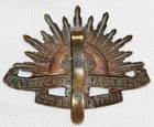 Original Wwi-wwii Australian Commonwealth Military Forces Cap Badge