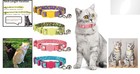 Cat Safety First  4 Pack Breakaway Floral Collars With Adjustability And Bells