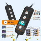 Aquarium Clip-on Stream Light With Controller  Led Fish Tank Light With 3 Mod   