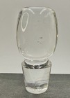 Vintage Solid Glass Stopper For Decanter Stopper Only  read   