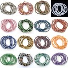 Handmade Natural Gemstone Beads Stretch Charm Bracelet Jewelry 7 5  6 8 10 12mm
