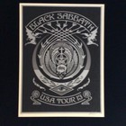 Shepard Fairey Obey Black Sabbath Blk silver Poster Print Usa Tour 13 Ozzy X 125