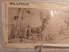 Vintage Craftaid Leather Template Deer Buck Doe Fawn No  2110 Billfold Pattern 