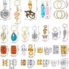 200 Pcs Hair Beads Jewelry  Dreadlock Jewelry For Hair Braids  Hair Accessories