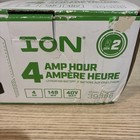 Ion Ice Auger Battery  gen2  4ah Model 39386 - New Open Box