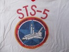 Vtg 1982 Sts-5 Space Shuttle Columbia Mission Shirt  L  Single Stitch  Nasa