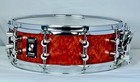 Sonor Sunset  14x5 Snare 8mm-9 Ply Beech Shell Birdseye Red Semi Gloss Pre-owned
