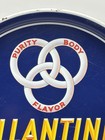 Vintage Ballantine s Ale Beer Advertising Server Bar Tray 12 Inch