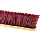 Pro Source Heavy Duty Rough-surface Push Broom Head  Threaded Block  30  Wide