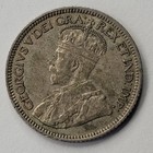 1933 Canada Silver Ten 10 Cents Dime Xf  George Bust