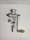 Vintage Universal No  2 Cast Iron Meat Grinder Hand Crank Clamp-on Made Usa