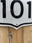 Authentic California Hollywood Us Rte 101 Freeway Sign 21   x18   