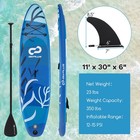 11 x30  x6   Inflatable Stand Up Paddle Board W premium Sup Accessories Backpack