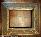 Superb Antique Fits 8 X 10  Victorian Picture Frame Oak Wood Ornate Carving