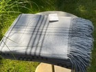 Natural Merino Wool Blanket Merino Throw Merino Wool Bedspread Gift 55x79 In Eco