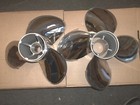 Mercruiser Bravo 3 Iii Stainless Steel Propeller Props Set 14 3 8 16 X 20p
